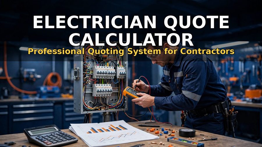 Electrician Quote Calculator — product cover